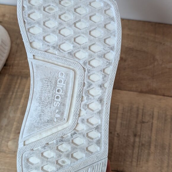 Adidas Originals NMD_R1 Shoes White/Rose Gold size 7.5 - Picture 5 of 6